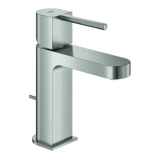 Grohe Mitigeur monocommande lavabo PLUS 1/2", taille S, garniture de vidage, supersteel