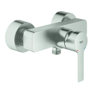 Grohe Mitigeur monocommande Lineare supersteel, montage mural