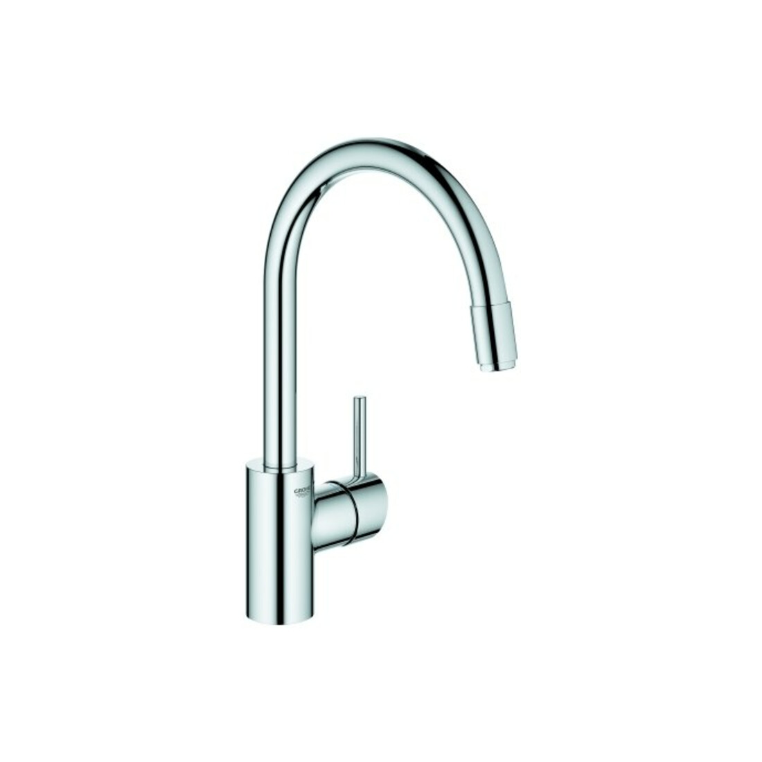 Grohe Mitigeur monotrou Concetto 1/2", DN, bec haut, mousseur laminaire, chrome