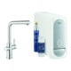 Grohe Mitigeur monotrou évier Blue Home c, bec en L, démarrage K, bec M amovible-1
