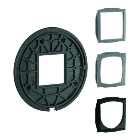 Grohe Montageplatte 48441 für EHM-Fertigmontagesets chrom