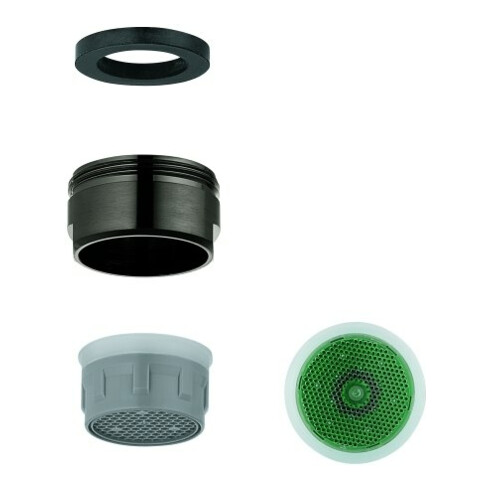 Grohe Mousseur 13922 M24x1 graphite dur brossé