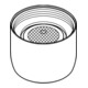 Grohe Mousseur 13928 Classe de débit A 15 l/min 3 bar M22x1 noir velours-4