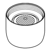 Grohe Mousseur 13928 Classe de débit A 15 l/min 3 bar M22x1 noir velours-4