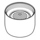 Grohe Mousseur 13928 Durchflussklasse A 15 l/min 3 bar M22x1 moon white-3