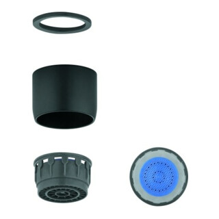 Grohe Mousseur 13928 Durchflussklasse A 15l/min 3 bar M22x1 velvet black