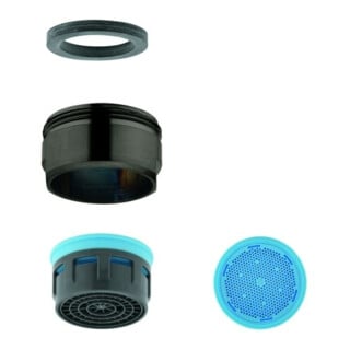Grohe Mousseur 13929 Classe de débit A 15l/min M24x1 graphite dur brossé