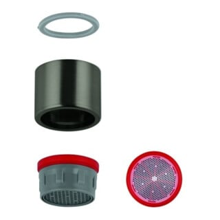 Grohe Mousseur 46895 graphite dur brossé