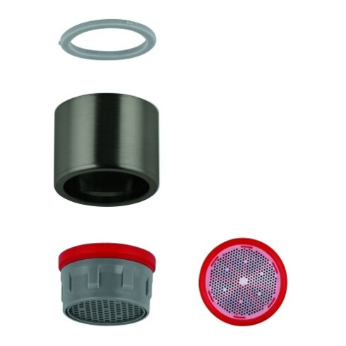 Grohe Mousseur 46895 hard graphite gebürstet