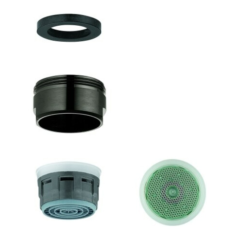 Grohe Mousseur 48159 hard graphite gebürstet