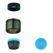 Grohe Mousseur 64186 graphite dur brossé