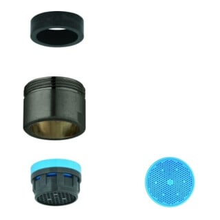 Grohe Mousseur 64186 hard graphite gebürstet