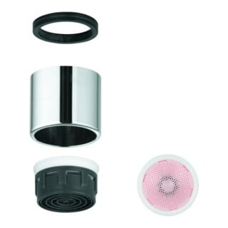 Grohe Mousseur filetage intérieur M 22x1 débit 4,7 l/min chrome