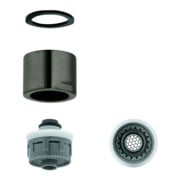 Grohe Mousseur filetage intérieur M 28 x 1 graphite dur brossé