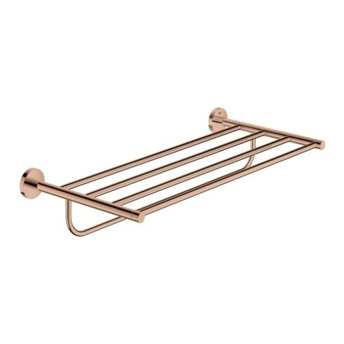 Grohe Multi-Badetuchhalter Essentials 55cm, verdeckte Befestigung, warm sunset