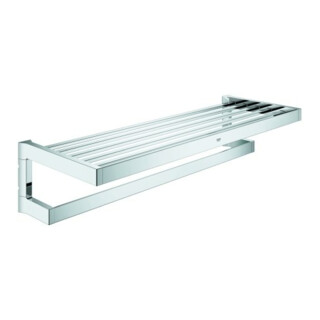 Grohe Multi-Serviette de bain Selection Cube 60 cm, fixation dissimulée, chrome
