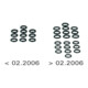 Grohe O-Ring 01283 6x2 20 pièces 6x2, lot de 20, PG 06-1