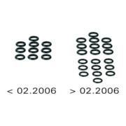 Grohe O-Ring 01283 6x2 20 pièces 6x2, lot de 20, PG 06