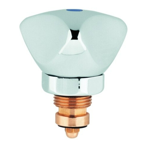 Grohe Oberteil 11048 3/8" Trecorn-de-Luxe Griff Markierung blau