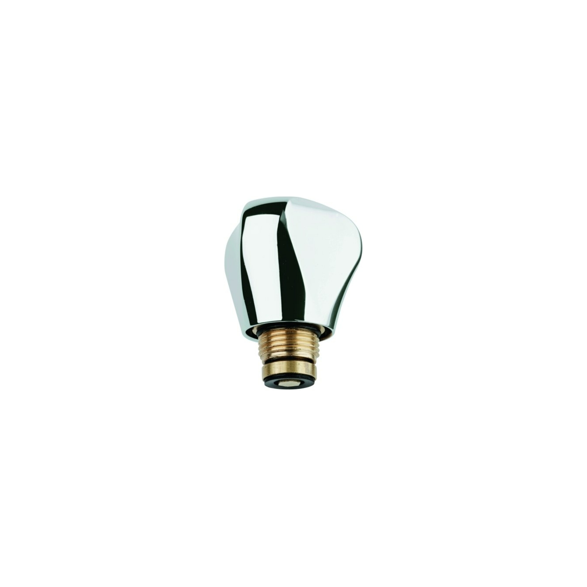Grohe Oberteil 11086 mit Treflor Griff Markierung blau/rot 1/2" chrom