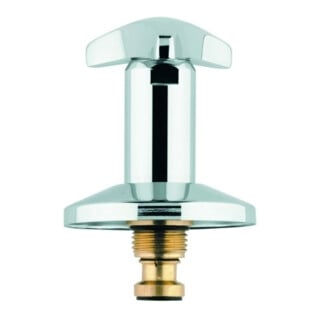 Grohe Oberteil 11501 für UP-Ventile Trecorn Griff Markierung blau 1/2" chrom