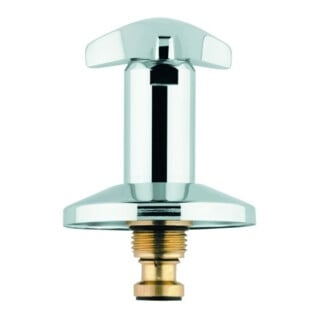 Grohe Oberteil 11502 für UP-Ventile Trecorn Griff Markierung rot 1/2" chrom