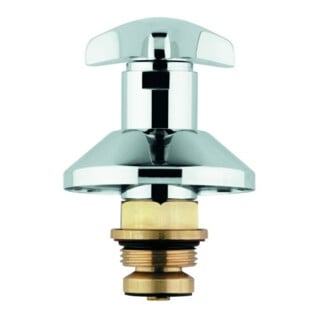 Grohe Oberteil 11507 für UP-Ventile Trecorn Griff Markierung blau 1" chrom
