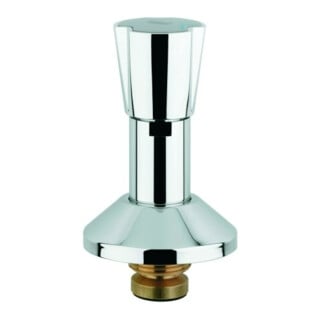 Grohe Oberteil 11515 1'' für UP-Ventile Dreikantgriff blau/rot chrom