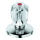 Grohe Oberteil 11542 1/2" für UP-Ventile Brillant Griff Markierung rot chrom-1