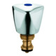 Grohe Oberteil 41819 ABS-Kronengriff DN15 mit Rückflussverhinderer chrom-1