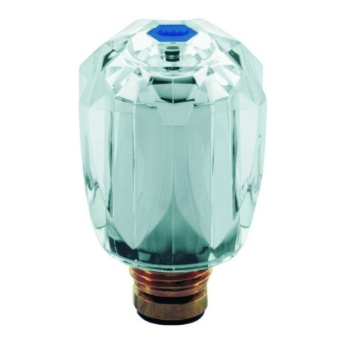 Grohe Oberteil 45951 mit Brillant Griff Markierung blau 1/2" chrom