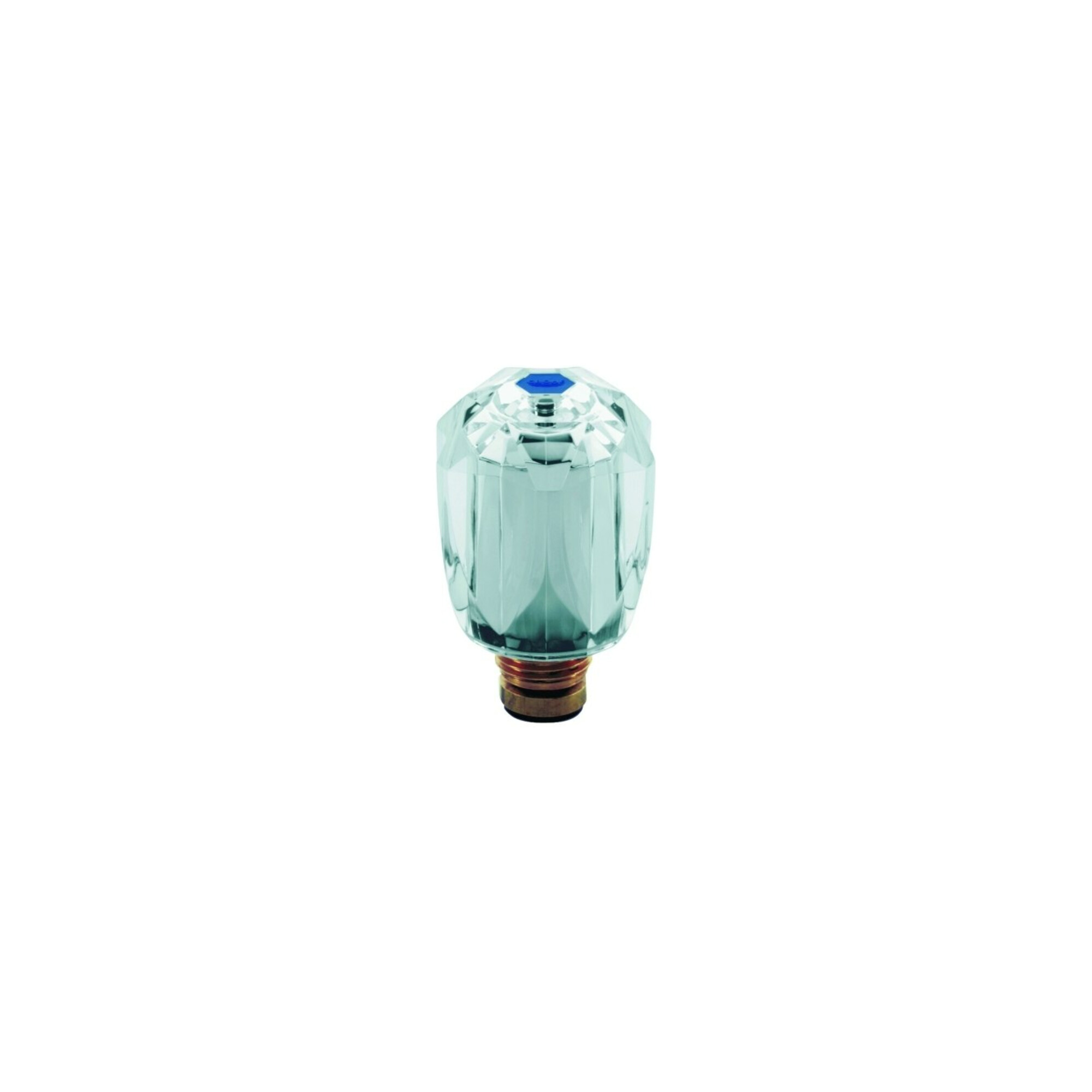 Grohe Oberteil 45951 mit Brillant Griff Markierung blau 1/2" chrom