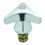 Grohe Oberteil 45967 mit Trecorn Griff Markierung rot 3/8" chrom