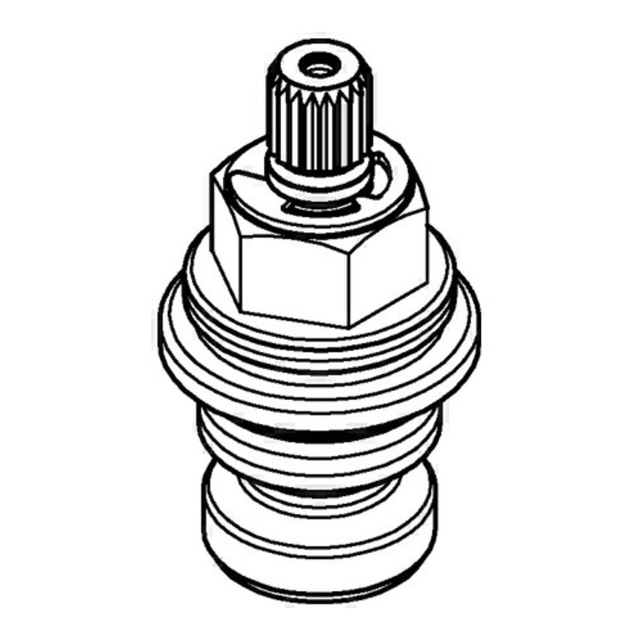 Grohe Oberteil DN 15, chrom