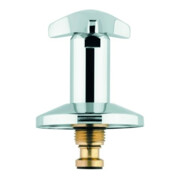 Grohe Oberteil 11501 für UP-Ventile Trecorn Griff Markierung blau 1/2" chrom
