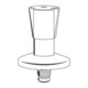 Grohe Oberteil Markierung blau/rot für UP-Ventile DN 15 chrom-1