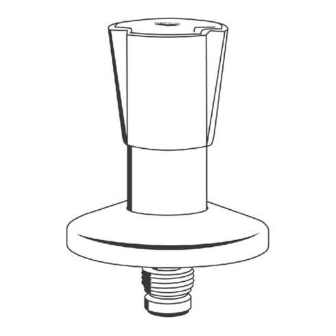 Grohe Oberteil Markierung blau/rot für UP-Ventile DN 15 chrom