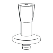 Grohe Oberteil Markierung blau/rot für UP-Ventile DN 20 chrom