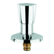 Grohe Corps supérieur 11513 DN15 pour vannes encastrées, manette triangulaire bleu/rouge 1/2" chrome