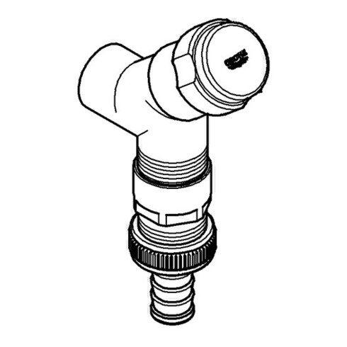 Grohe Original WAS Anschlussventil DN 15 chrom