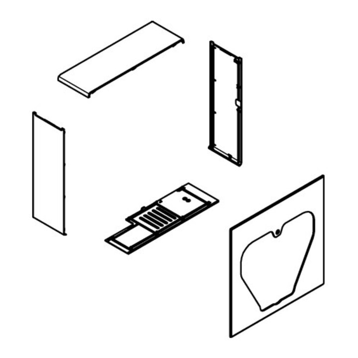 Grohe Panelset 14911 pour Sensia IGS blanc alpin/noir