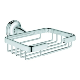 Grohe Panier de rangement Essentials Authentic chrome, métal, fixation dissimulée
