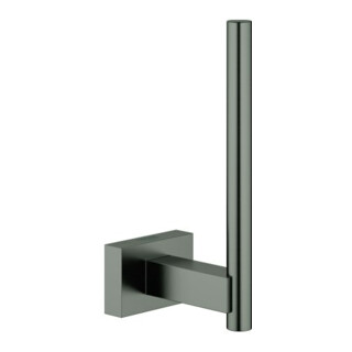 Grohe Papier de réserve Essentials Cube hd graphite mat, fixation cachée