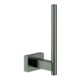 Grohe Papier de réserve Essentials Cube hd graphite mat, fixation cachée-1