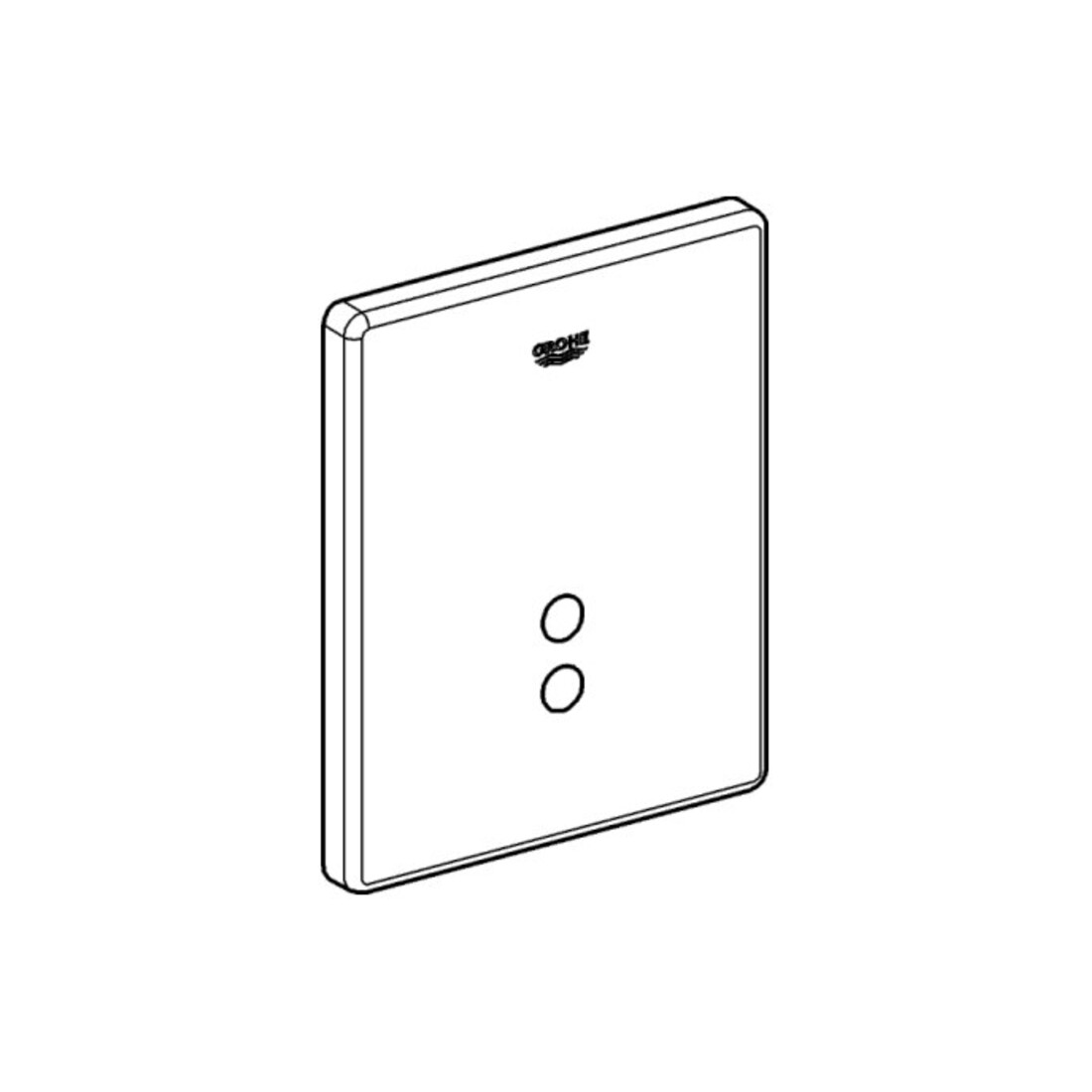 Grohe Plaque de recouvrement 42350 chrome