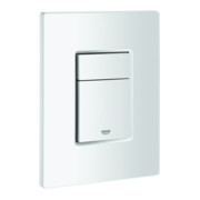 Grohe Plaque de recouvrement 42371 avec bouton-poussoir blanc alpin