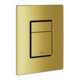Grohe Plaque de recouvrement 42371 avec bouton poussoir Cool Sunrise brossé-1