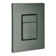 Grohe Plaque de recouvrement 42371 avec bouton-poussoir graphite dur brossé-1