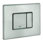 Grohe Plaque de recouvrement 42374 avec bouton-poussoir acier inoxydable