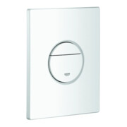 Grohe Plaque de recouvrement 42375 avec bouton-poussoir blanc alpin
